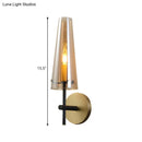 GobekUsa Minimalist 1-Light Black Wall Mount Light for Study Room