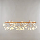 GobekUsa Minimalist Acrylic Gold Pendant Ceiling Lamp - Heracleum Over Island Lighting