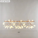 GobekUsa Minimalist Acrylic Gold Pendant Ceiling Lamp - Heracleum Over Island Lighting