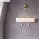 GobekUsa Minimalist Acrylic LED Sconce Light Fixture - Rectangle Shape - White Finish - dining room, Warm/White Light