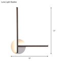 GobekUsa Minimalist Acrylic LED Wall Sconce in Warm/White Light for Bedroom