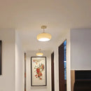 GobekUsa Glass Copper LED Ceiling Light Fixture for Home Decor Porch Hallway Room