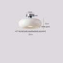 GobekUsa Glass Copper LED Ceiling Light Fixture for Home Decor Porch Hallway Room