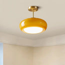 GobekUsa Glass Copper LED Ceiling Light Fixture for Home Decor Porch Hallway Room