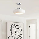 GobekUsa Glass Copper LED Ceiling Light Fixture for Home Decor Porch Hallway Room