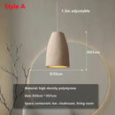 GobekUsa Cement Chandelier Light: Designer Home Decor for Living Room, Bedroom, and Bar
