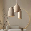 GobekUsa Cement Chandelier Light: Designer Home Decor for Living Room, Bedroom, and Bar