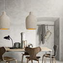 GobekUsa Cement Chandelier Light: Designer Home Decor for Living Room, Bedroom, and Bar