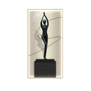 Abstract Figure Luminous Canvas Painting Wall Lamps by GobekUsa