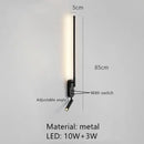 GobekUsa Adjustable Angle LED Wall Lamp 3000K Sconces for Bedside Reading