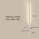 GobekUsa Adjustable Angle LED Wall Lamp 3000K Sconces for Bedside Reading