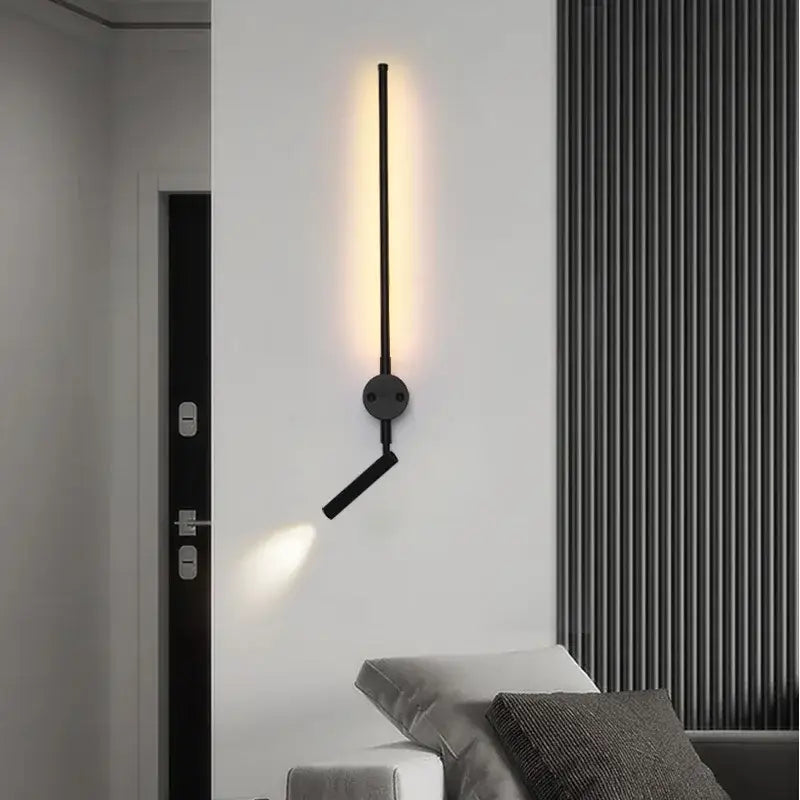 GobekUsa Adjustable Angle LED Wall Lamp 3000K Sconces for Bedside Reading