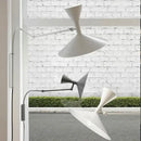 GobekUsa Adjustable Long Arm Wall Lamp for Reading, Bedroom, LED Minimalist Swing Lighting