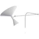 GobekUsa Adjustable Long Arm Wall Lamp for Reading, Bedroom, LED Minimalist Swing Lighting
