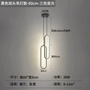 GobekUsa Aluminium LED Chandelier for Minimalist Restaurant, Bar, and Living Spaces