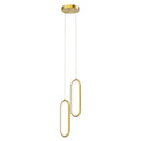 GobekUsa Aluminium LED Chandelier for Minimalist Restaurant, Bar, and Living Spaces