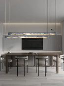 GobekUsa 2025 Marble Design Pendant Light - Dimmable LED Office Bar Decor