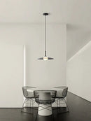 GobekUsa Glass Pendant Lamp for Bedside with Copper Accents