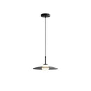 GobekUsa Glass Pendant Lamp for Bedside with Copper Accents