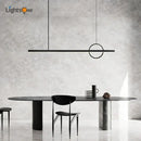 GobekUsa Geometric Copper Chandelier: Minimalist Bar & Restaurant Atmosphere