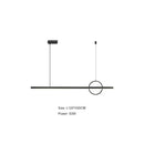 GobekUsa Geometric Copper Chandelier: Minimalist Bar & Restaurant Atmosphere