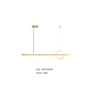 GobekUsa Geometric Copper Chandelier: Minimalist Bar & Restaurant Atmosphere