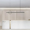 GobekUsa Geometric Copper Chandelier: Minimalist Bar & Restaurant Atmosphere