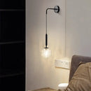 GobekUsa Glass Ball Wall Lamp Brass/Black Sconce for Living Room Bedroom Reading