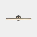 GobekUsa Minimalist LED Vanity Light for Bathroom Walls - Swing Arm Bath Bar with Acrylic Shade
