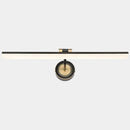 GobekUsa Minimalist LED Vanity Light for Bathroom Walls - Swing Arm Bath Bar with Acrylic Shade