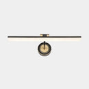 GobekUsa Minimalist LED Vanity Light for Bathroom Walls - Swing Arm Bath Bar with Acrylic Shade