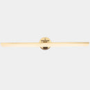 GobekUsa Minimalist LED Vanity Light for Bathroom Walls - Swing Arm Bath Bar with Acrylic Shade