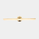 GobekUsa Minimalist LED Vanity Light for Bathroom Walls - Swing Arm Bath Bar with Acrylic Shade