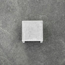 GobekUsa Minimalist Cement LED Wall Sconce Light for Living Room in Grey Square Shape