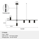 GobekUsa Black Chandelier Pendant Lights for Dining Table, Kitchen, Living Room