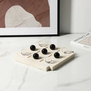 GobekUsa Geometric Glass Bead Chess Set Home Decor Figurines - Marble Ornaments