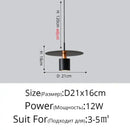 GobekUsa Iron Art LED Chandelier for Bedroom, Restaurant, or Gym