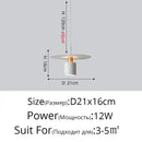 GobekUsa Iron Art LED Chandelier for Bedroom, Restaurant, or Gym