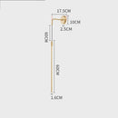 GobekUsa Copper Wall Lamp: Modern Minimalist Bedroom Stairway Light