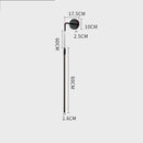 GobekUsa Copper Wall Lamp: Modern Minimalist Bedroom Stairway Light