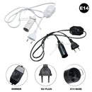 Minimalist black decorative lamp cord with dimmer switch bedroom light by Decorbites