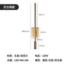 GobekUsa Decorative LED Wall Lamp for Hotel Model Room, Bedside & Aisle Light