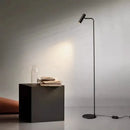 GobekUsa Brass Floor Light: Modern Rotatable Standing Lamp for Living Room, Bedroom, Hotel