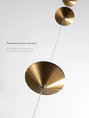 GobekUsa Cone Design Art Iron Hanging Cable Floor Lamp