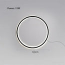 GobekUsa Designer Ring LED Wall Light: Minimalist Nordic Decor Lamp for Living Room Atmosphere.