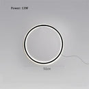 GobekUsa Designer Ring LED Wall Light: Minimalist Nordic Decor Lamp for Living Room Atmosphere.