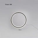 GobekUsa Designer Ring LED Wall Light: Minimalist Nordic Decor Lamp for Living Room Atmosphere.