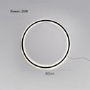 GobekUsa Designer Ring LED Wall Light: Minimalist Nordic Decor Lamp for Living Room Atmosphere.
