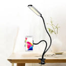 GobekUsa Portable Black LED Makeup Light with Flexible Arm - Minimalist Illuminating Solution for Rectangular Mirrors