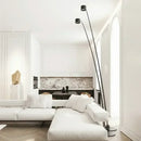 GobekUsa Black Floor Lamp | Nordic Style LED Light for Living Room, Bedroom, or Salon